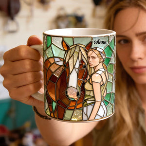 Custom Photo Gifts For Horse Lovers Coffee Mug 01hytn260126-Homacus