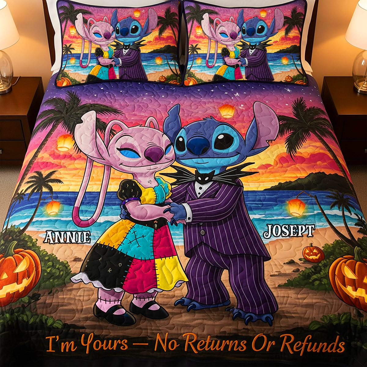 I'm Yours Quilt Bed Set Special Line – Personalized Gifts For Couple 05NALU090825-Homacus