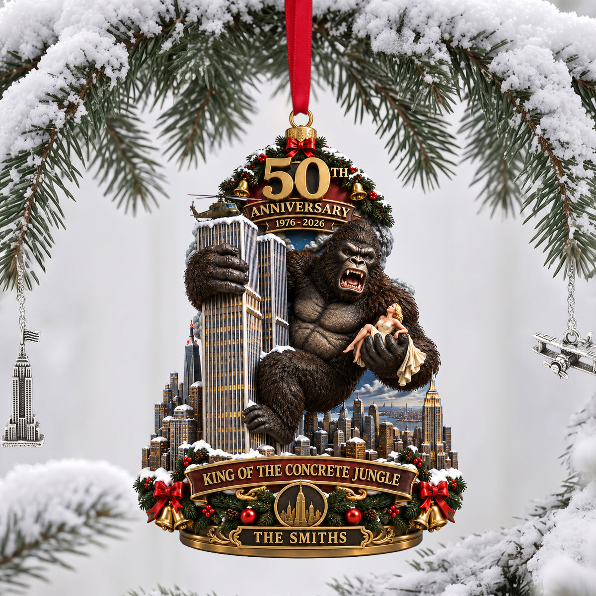 Precious Journey Of Giant Ape 50th Anniversary Acrylic Ornament - Personalized Christmas Gifts 05halu140926