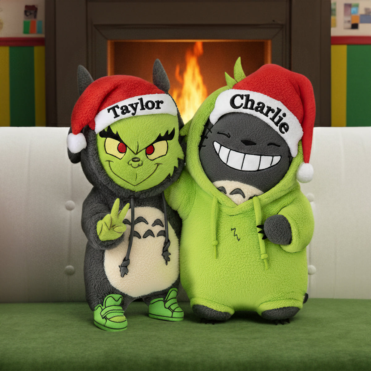 Arm In Arm Friends Holiday Pillow - Personalized Gifts For Friends 08HULU141125-Homacus