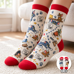 Lovely Frenemies Socks - Personalized Gifts 04hadh180926
