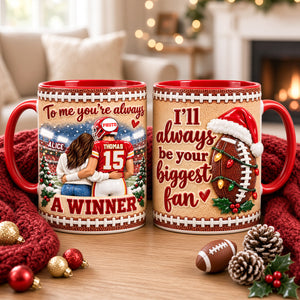 Sport Lover Couple Coffee Accent Mug - Personalized Gifts For Couple Coffee Mug 02HUDH131026-Homacus