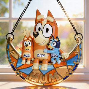 Love Mum Suncatcher - Personalized Gifts For Mothers 02kimg260326-Homacus