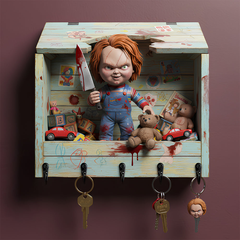 Dark Horror Key Hanger - Personalized Gifts For Horror Lovers 01KIDT130126-Homacus