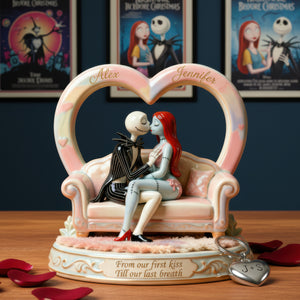 Spooky Couple Acrylic Plaque - Personalized Gifts For Couple 06tgqn271225-Homacus