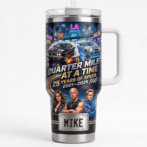 25 Years Of Legacy 40oz Tumbler With Handle - Personalized Gifts 06haqn010726