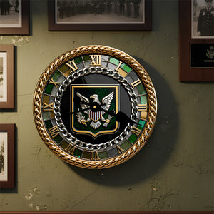 Legacy Of Strength Wall Clock Gifts For Veterans 02PADT241225-Homacus