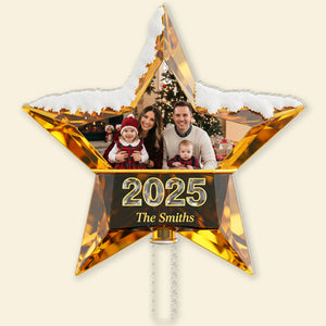 Funny Holiday Christmas Tree Topper - Custom Photo Gifts For Family 04pgqn191125-Homacus