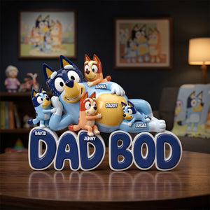 Dad Bod Acrylic Plaque - Personalized Gifts For Dads 02ohtn070526-Homacus