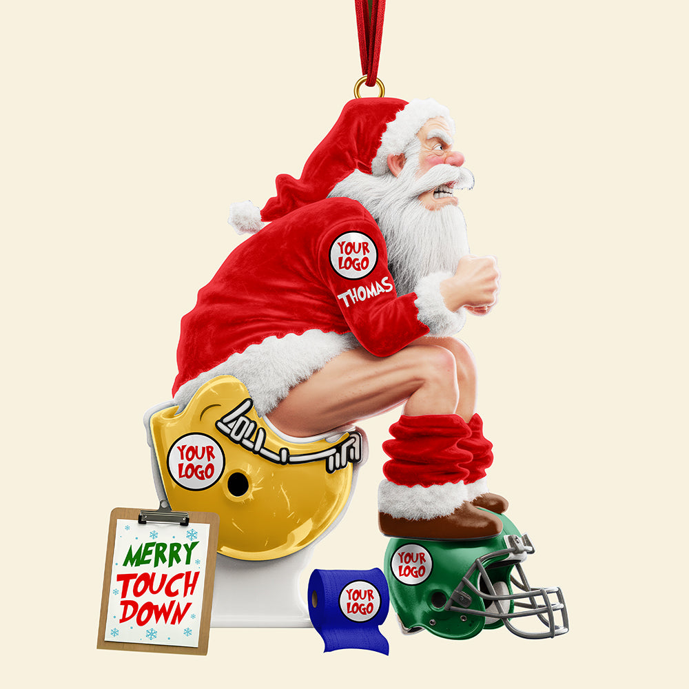 Strong Rival Sports - American Football Ornament - Personalized Gifts-Homacus