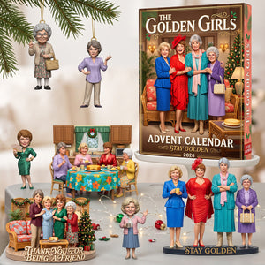 Cozy Holiday Ladies Friendship Calendar Blind Box - Personalized For TV Show Lovers 02NATA291026-Homacus
