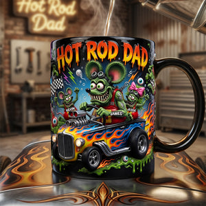 Hot Rod Dad Magic Coffee Mug - Personalized Gifts For Dad 04tyta060526-Homacus