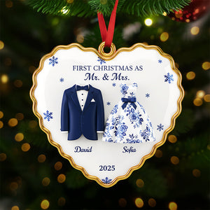 Personalized Gifts For Newlyweds Christmas Ornament 02pgta260925-Homacus
