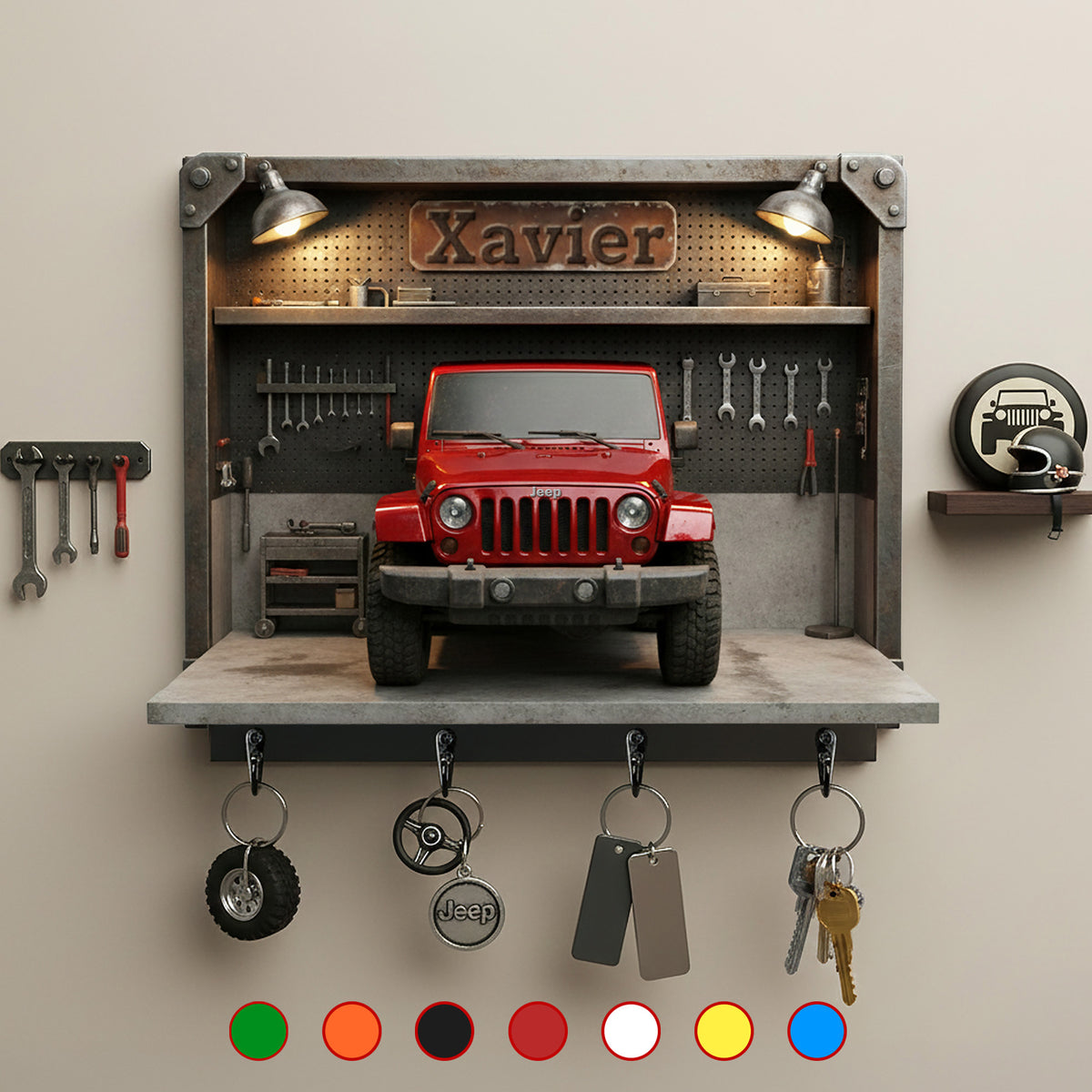 Off-Road Car Acrylic Key Hanger - Personalized Gifts For Off-Road Car Lovers 03kimg181225-Homacus