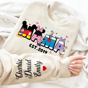 Personalized Gifts For Mom Shirt Mama Cartoon 01OHQN220325-Homacus