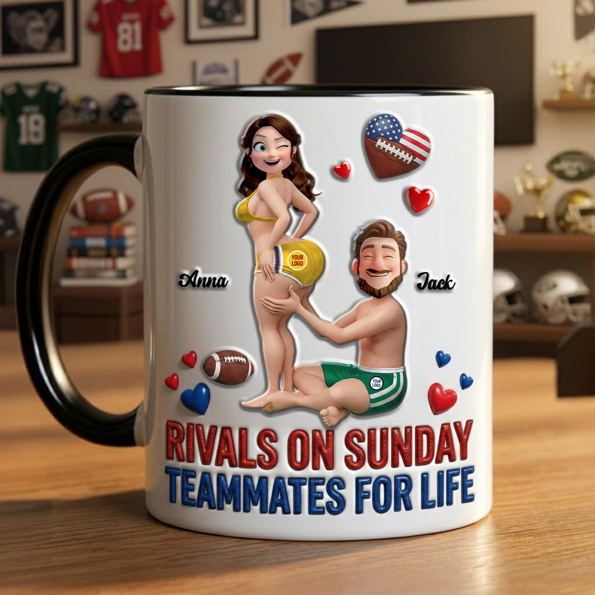 Sport Couple Accent Mug - Personalized Gifts For Couple 05HUTN130126-Homacus
