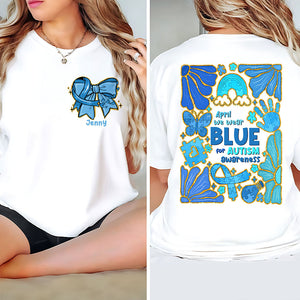 Personalized Gifts For Autism Mom Shirt 03XQMH250225-Homacus