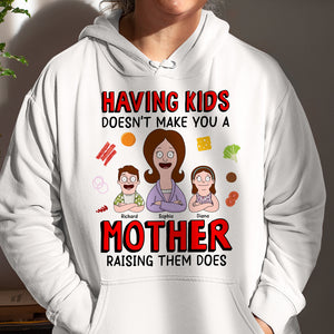 Personalized Gifts For Mom Shirt Mother Raising Them Does 03TOQN190325HG-Homacus