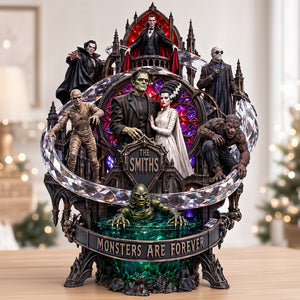Timeless Monsters Acrylic Plaque - Personalized Christmas Gifts 04HADT010926