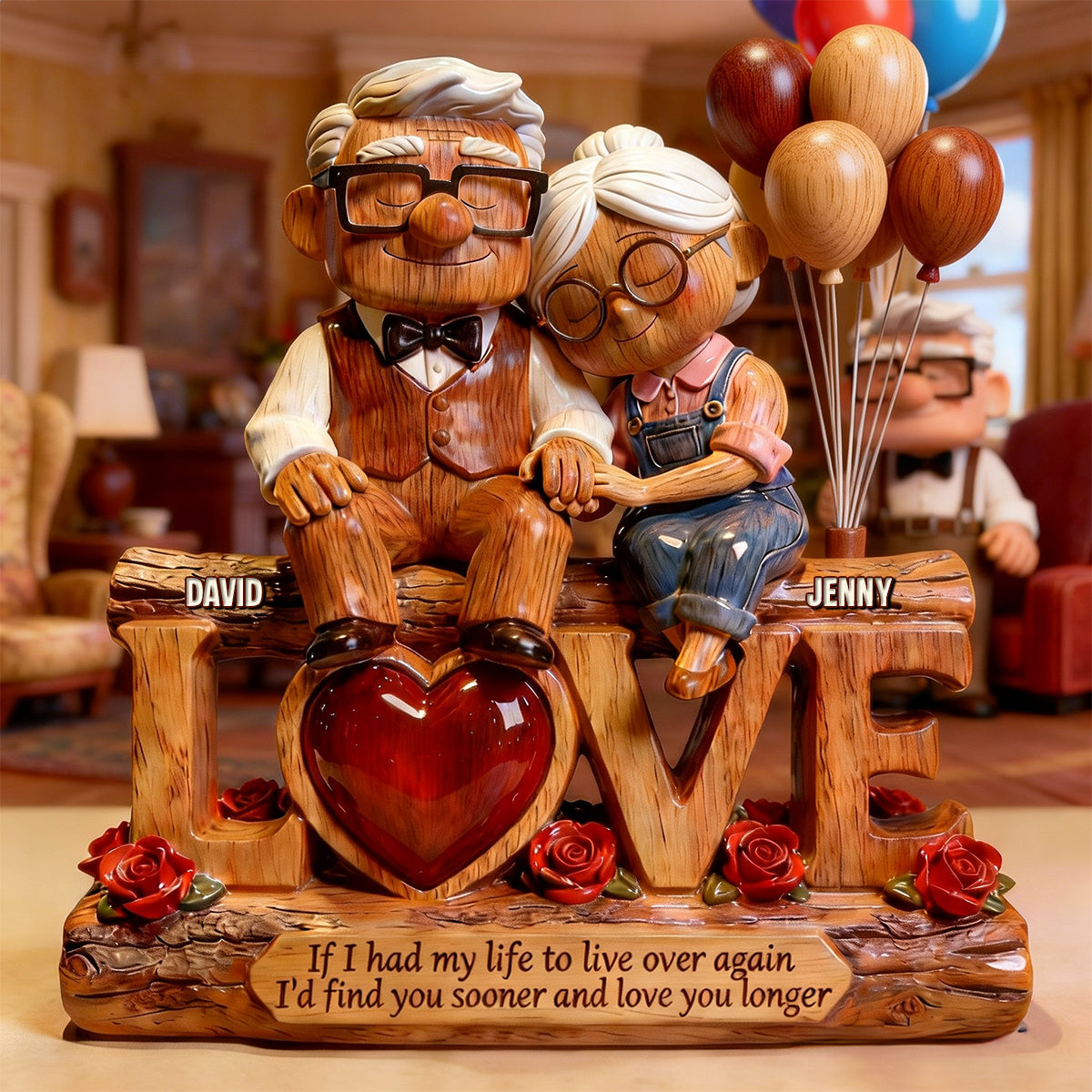 Romantic Couple Acrylic Plaque – Personalized Gifts For Couple 04tgtn050226-Homacus
