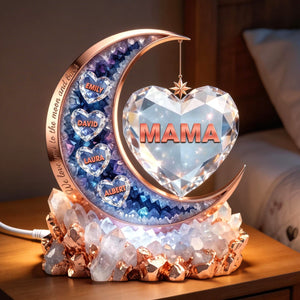 Moon Of Love Mom Acrylic Light Box - Personalized Gifts For Mom 03qhqn160326-Homacus