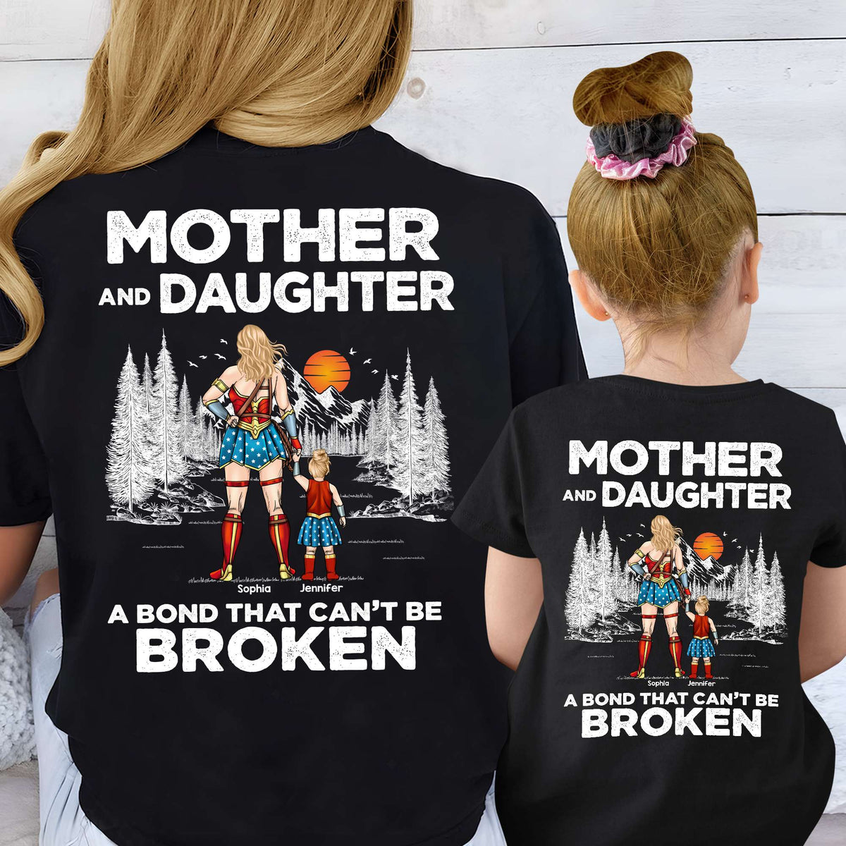 Personalized Gifts For Mom Shirt A Bond That Can't Be Broken 05acqn260324pa-Homacus
