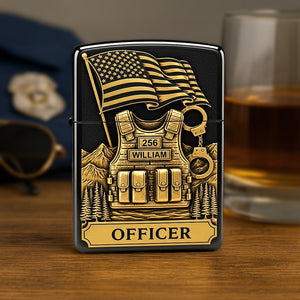 Police Lighter - Personalized Gift For Police Officer 04TOMG310725-Homacus