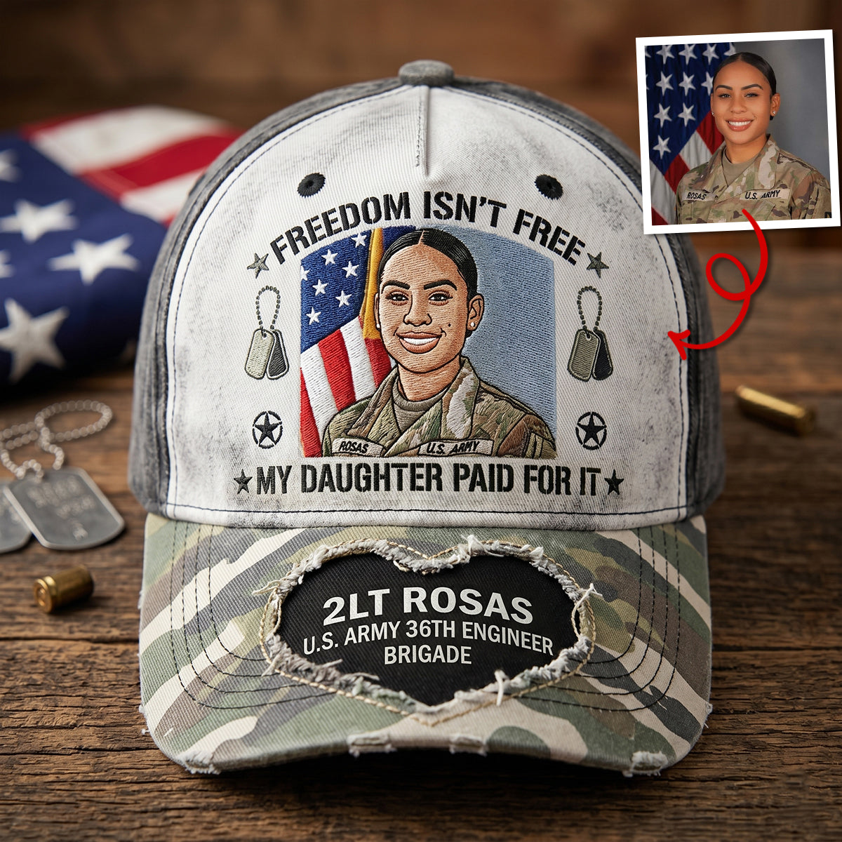 Military Served Member Support Classic Cap, Personalized Gifts For Veteran Families 04qhtn260526-Homacus