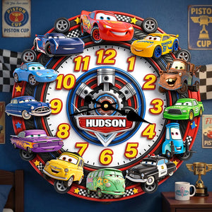 Speed Legends Wall Clock Personalized Gifts For Speed Lovers 01NADT170326-Homacus