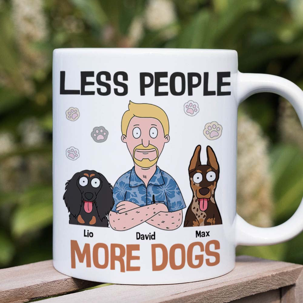Dog Dad Coffee Mug Personalized Gifts For Pet Lovers 02totn020425hg-Homacus