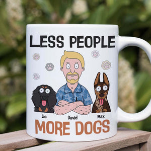 Dog Dad Coffee Mug Personalized Gifts For Pet Lovers 02totn020425hg-Homacus