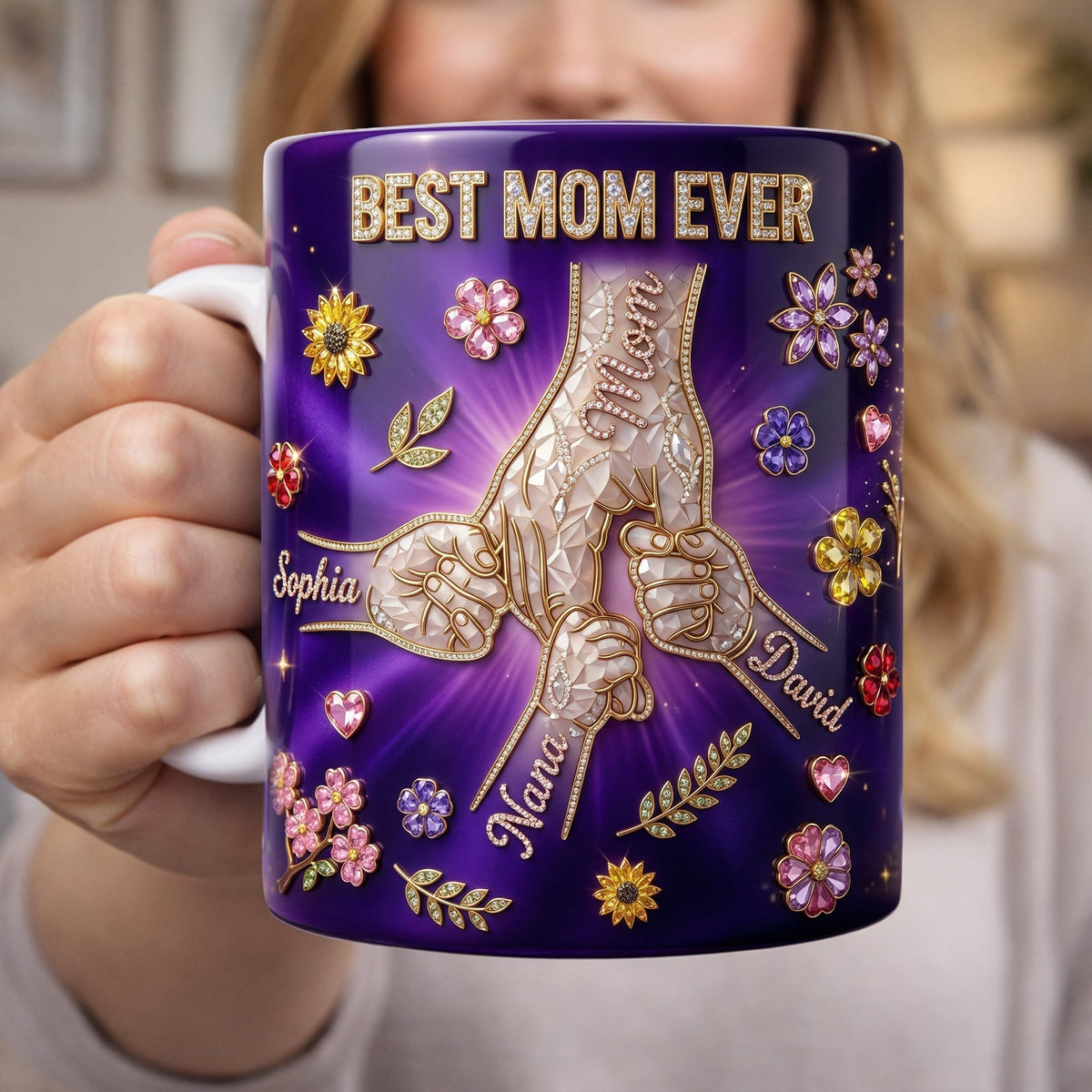 Pinky Promise Mom Coffee Mug - Personalized Gift For Mom 02NALU050326-Homacus