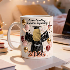 Graduation Coffee Mug - Personalized Gifts For Graduates 01namg020226-Homacus