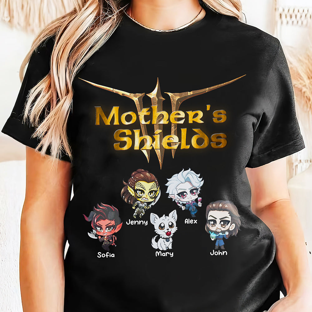 Personalized Gifts For Mom Shirt 01ohmh080225 Mother's Shields-Homacus