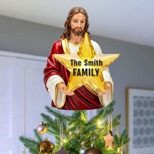 Holiday Acrylic Christmas Tree Topper – Personalized Gifts For Christians 04pgqn151125-Homacus