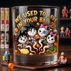 Power Sperm Squad Round Glass - Personalized Gifts For Dad 01TYLU220526-Homacus