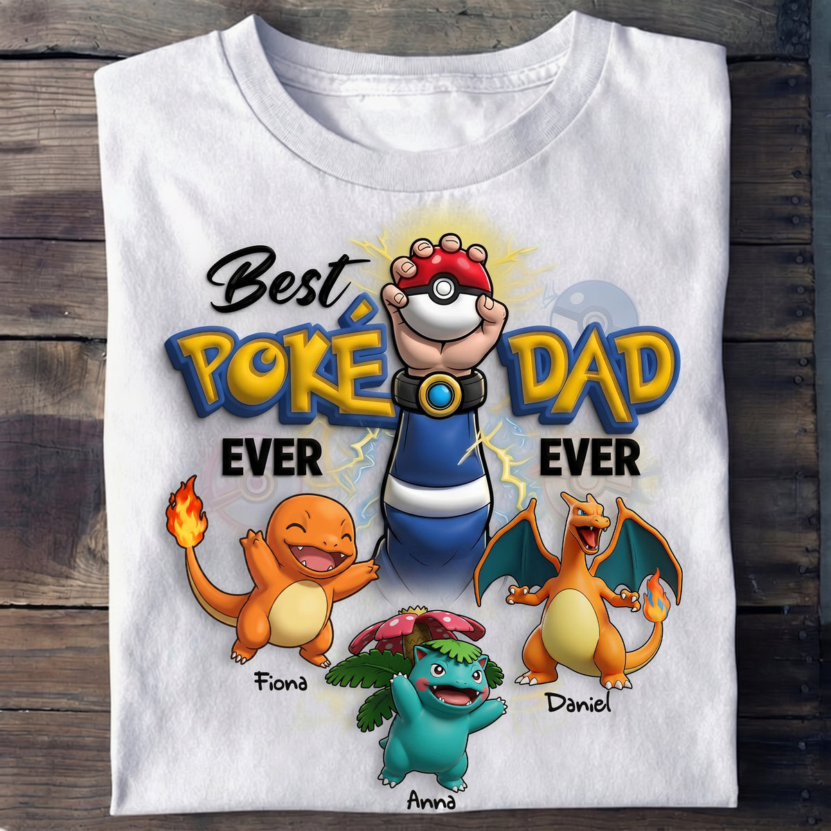 Adventure Game Dad And Kids Shirt - Personalized Gifts For Father's Day Shirt 01OHLU150526-Homacus