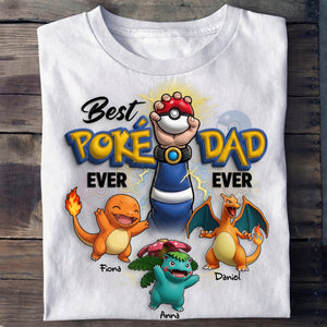 Adventure Game Dad And Kids Shirt - Personalized Gifts For Father's Day Shirt 01OHLU150526-Homacus
