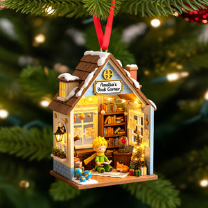 Personalized Gifts For Book Lovers Christmas Ornament 06pgtn031025-Homacus