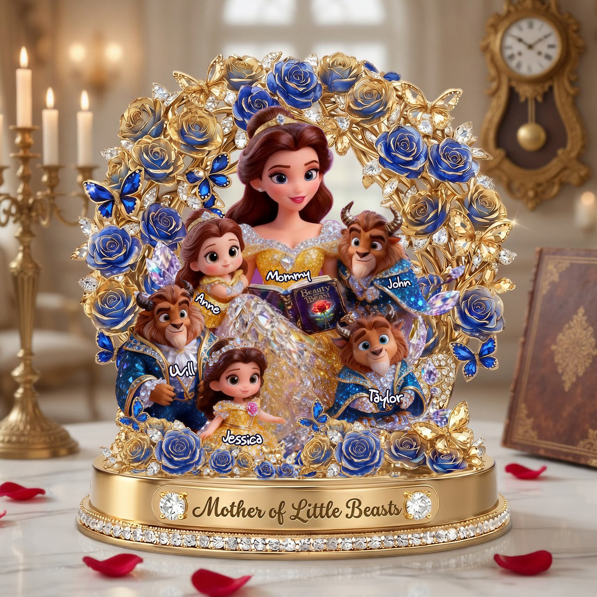 Fairytale Motherhood Acrylic Plaque - Personalized Gifts For Mom 03QHLU240426-Homacus