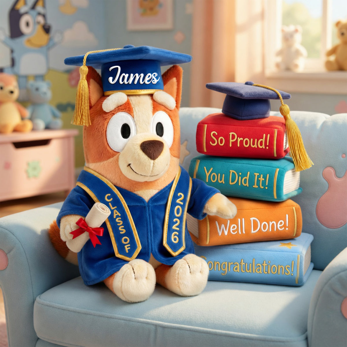 Congrats Graduate Shaped Pillow - Personalized Gift For Graduation 01PALU130526-Homacus