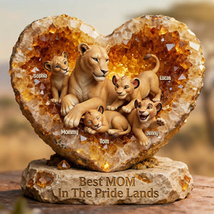 Best Mom In The Pride Lands Acrylic Plaque - Personalized Gifts For Mom 02HUTN040226-Homacus