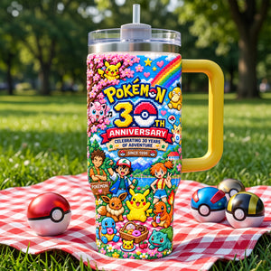 30th Anniversary Adventure Tumbler - Personalized Gifts For Game Lovers 01PALU151026-Homacus