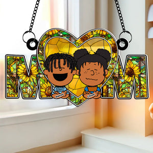 Personalized Gifts For Mom Suncatcher Ornament 05KADT150125HH-Homacus