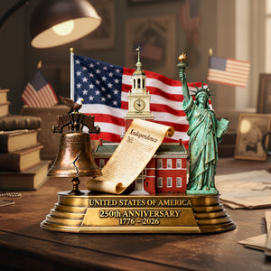 250th America Anniversary Acrylic Plaque - Personalized Gifts For Patriots 01kita040226-Homacus