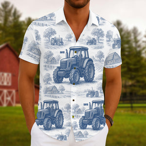 Tractor Hawaiian Shirt - Personalized Gifts For Farmers 02natn130625-Homacus