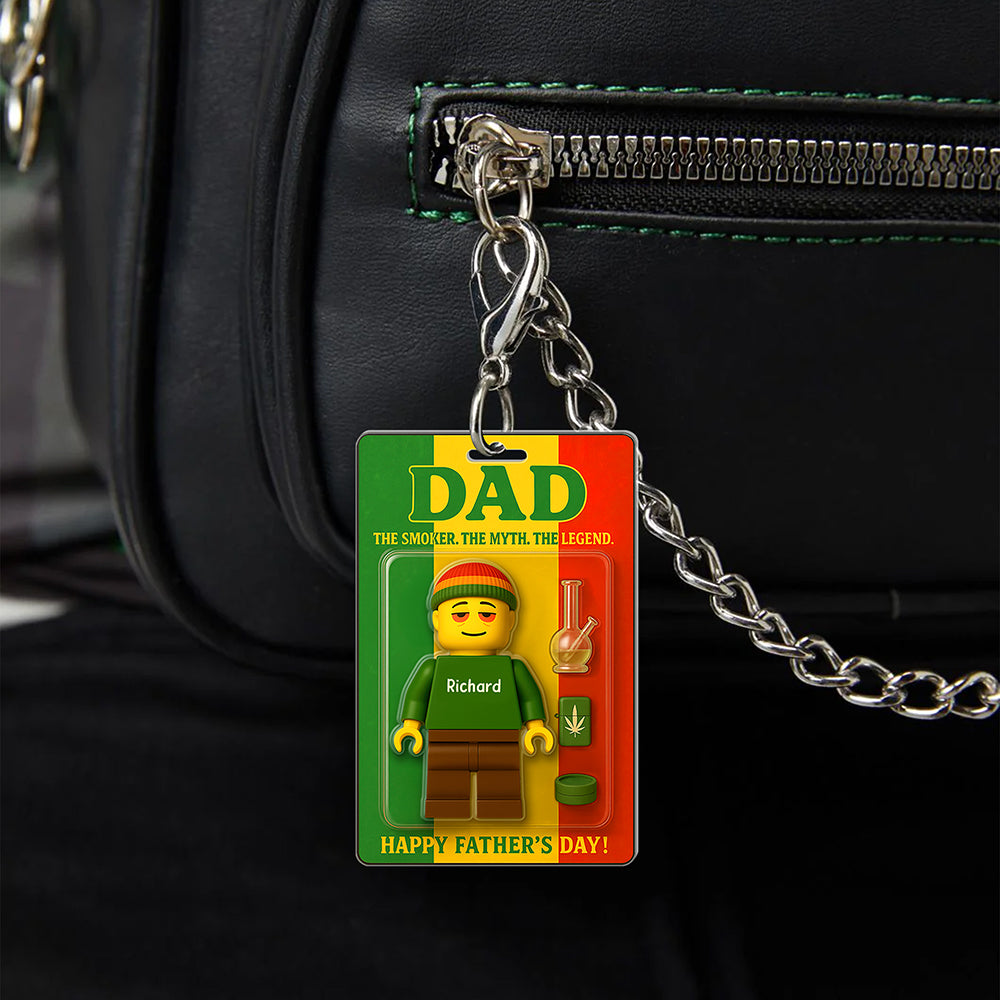 Legend Dad Keychain - Personalized Gifts For Dad 03toqn080525-Homacus