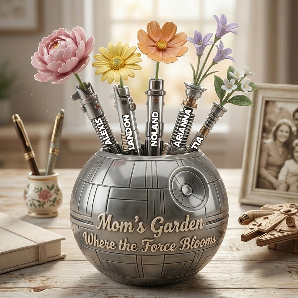 Mom’s Blooming Garden Acrylic Plaque Personalized Mother's Day Gifts 04NADT130326-Homacus