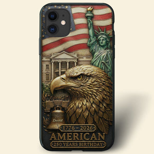 America 250th Anniversary Phone Case - Personalized Gifts 02toqn020226-Homacus