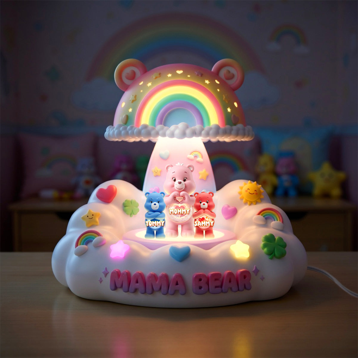 Lovely Dreamer Floating Cloud Light Box - Personalized Gifts For Moms 02padh080426-Homacus